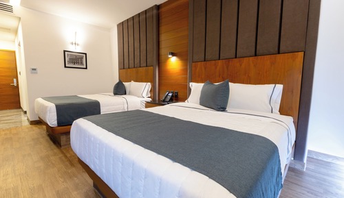 Habitación estándar doble, 2 camas de matrimonio