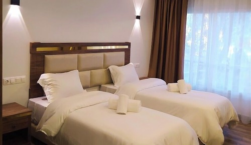 Habitación con 1 cama doble o 2 individuales