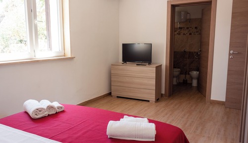 Apartamento familiar, vistas al jardín
