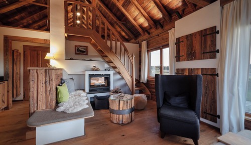 Chalet familiar, vistas al jardín