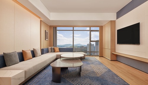 Suite Deluxe, 1 cama de matrimonio grande, vistas a la ciudad