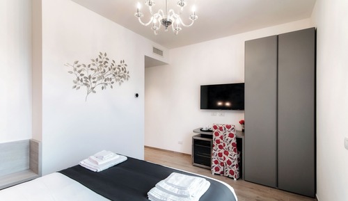Habitación Deluxe doble, vistas parciales al lago