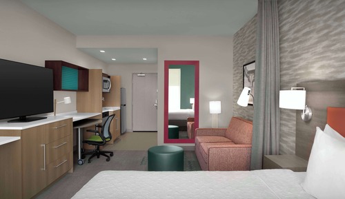 Suite estudio, 1 cama de matrimonio grande