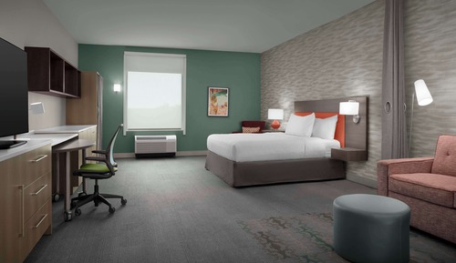 Suite estudio, 1 cama de matrimonio grande, accesible para personas con discapacidad (Hearing)