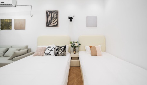 Apartamento básico, varias camas, no fumadores, cocina