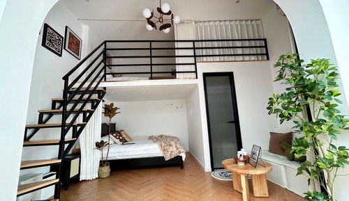 Apartamento básico, varias camas, no fumadores, cocina
