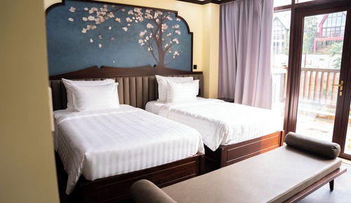 Suite, vistas al lago