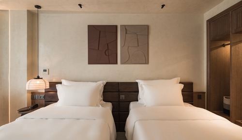 Habitación con 1 cama doble o 2 individuales