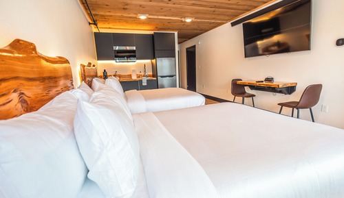 Habitación estándar doble, balcón, vistas al mar