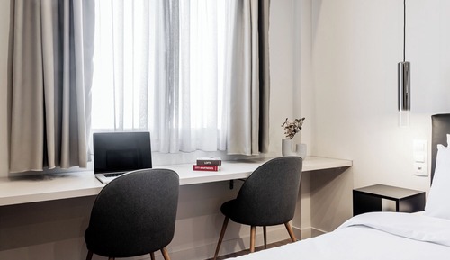 Habitación City doble, 1 cama de matrimonio, vistas a la ciudad