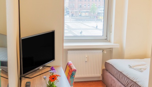 Habitación individual, 1 cama individual, no fumadores, vistas a la ciudad