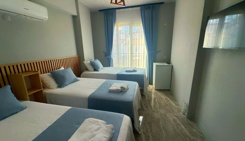 Habitación familiar, vistas al jardín