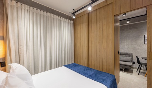 Estudio Deluxe, vistas a la ciudad