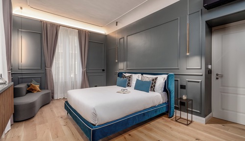Habitación estándar, 1 cama de matrimonio grande, no fumadores, vistas a la ciudad