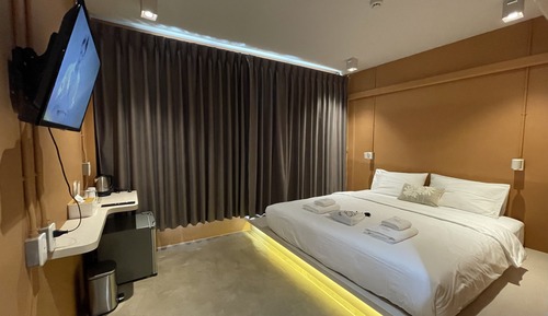 Habitación, 1 cama de matrimonio grande, no fumadores, baño privado