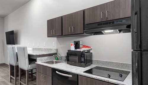 Estudio, 2 camas de matrimonio, no fumadores (Extended Stay)