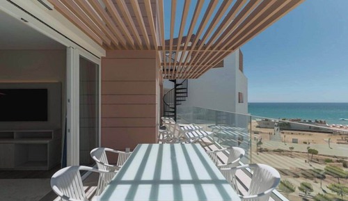 Apartamento superior, 2 habitaciones, terraza, vistas al mar (Rooftop)