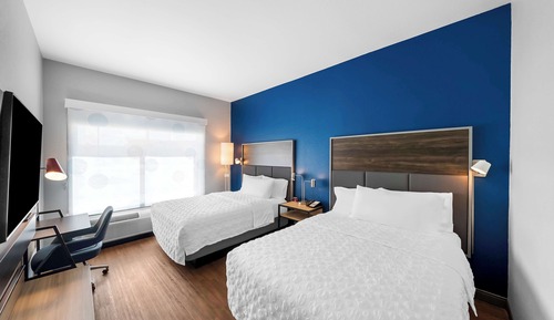 Habitación, 2 camas de matrimonio