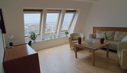 Habitación familiar, vistas al mar