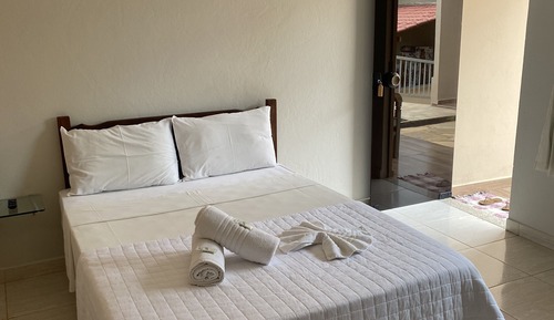Habitación estándar doble, 1 cama doble, frigorífico, en la zona del jardín