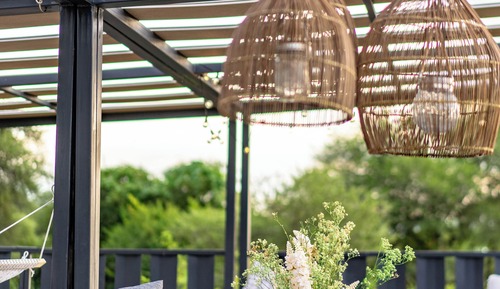Bungalow de lujo, patio