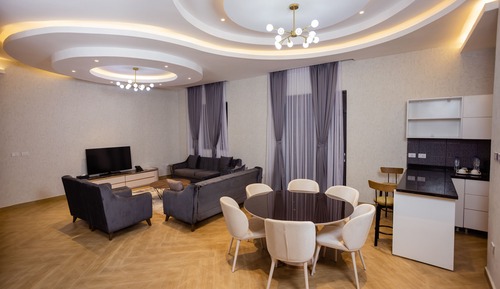 Habitación cuádruple presidencial, vistas a la ciudad