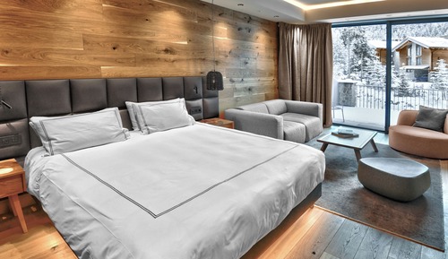 Swiss, Habitación, 1 cama de matrimonio grande, accesible para personas con discapacidad