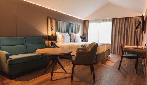 Habitación de diseño con 1 cama doble o 2 individuales