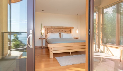 Habitación de lujo, 1 cama de matrimonio grande, vistas al mar, frente al mar