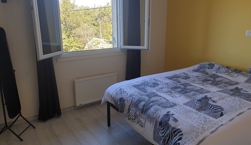Habitación, vistas al jardín