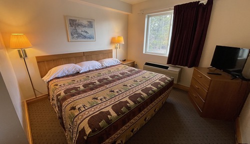 Suite, 1 cama de matrimonio grande con sofá cama