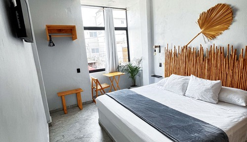 Habitación básica, 1 cama de matrimonio grande