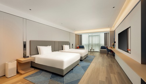 Habitación estándar, 2 camas de matrimonio