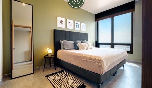 Apartamento Confort, 1 cama de matrimonio grande con sofá cama