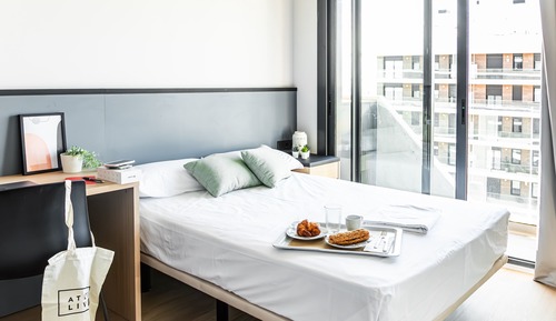 Habitación estándar doble, balcón, vistas al mar