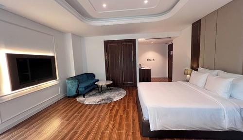 Habitación familiar, vistas a la montaña