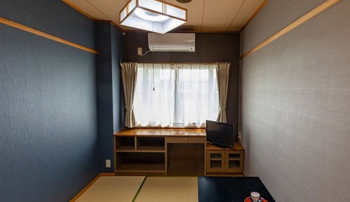 Habitación tradicional con 2 camas individuales, no fumadores, baño compartido (8 tatami-mat size)