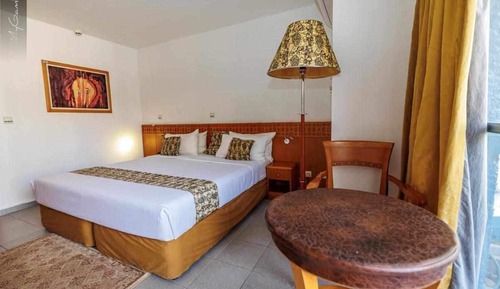 Habitación Deluxe doble, balcón, vistas al mar