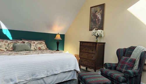 Suite estudio de luna de miel, 1 cama de matrimonio grande, no fumadores, baño privado