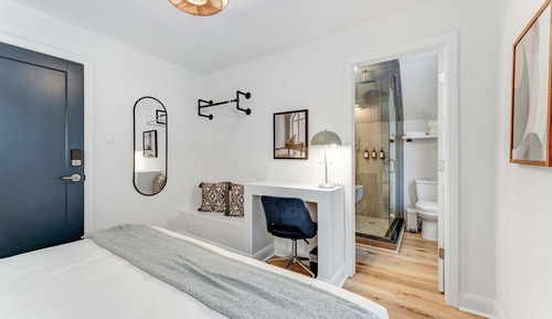 Habitación junior, 1 cama de matrimonio grande, no fumadores, baño privado