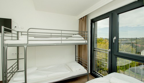 Habitación, vistas a la colina