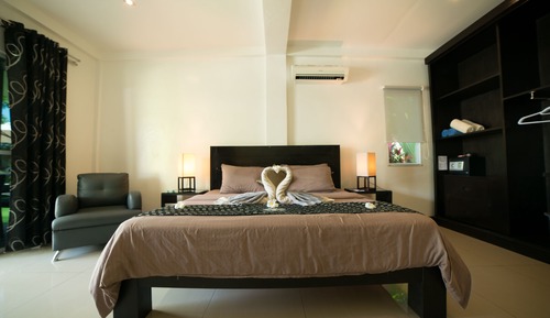 Habitación doble superior, 1 cama de matrimonio grande, no fumadores, baño privado