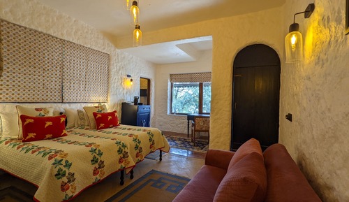 Habitación estándar doble, vistas al jardín