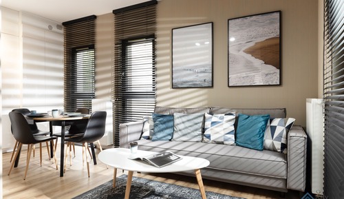 Apartamento, vistas al jardín