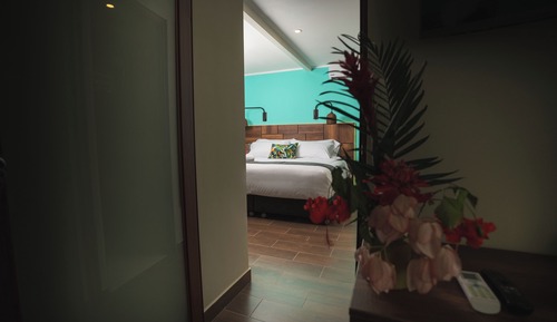 Habitación familiar, balcón