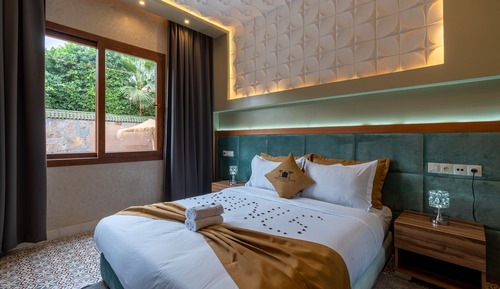 Suite presidencial, vistas a la piscina