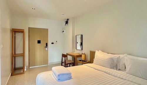 Habitación individual estándar, 1 cama de matrimonio grande, fumadores, baño privado