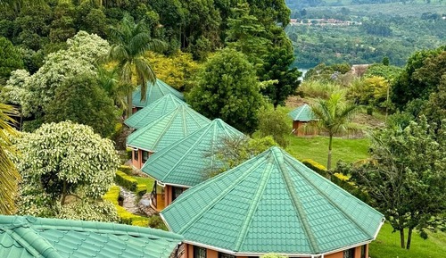 Casa de campo, 1 cama de matrimonio, vistas al lago