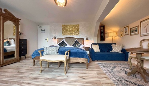 Habitación Confort doble, balcón, vistas al lago