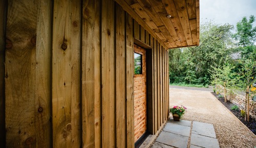 Cabaña Deluxe, baño privado (Red Brook Cabin)